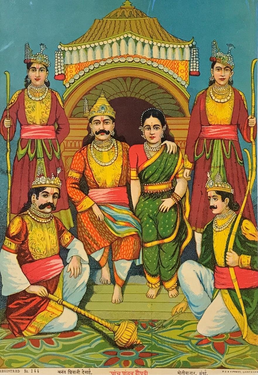 Panch Pandava Draupadi